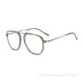 Beliebter schwarzer Farbrahmen hochwertiges Material Full Rand Brille